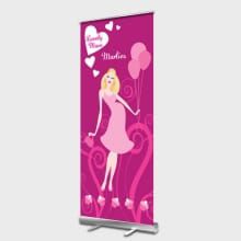 Lovely Mom Roll up Banner