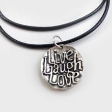 Live Laugh Love Ketting