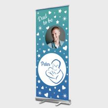 Dad to Be Roll up banner