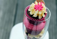 roze babyshower cupcakes